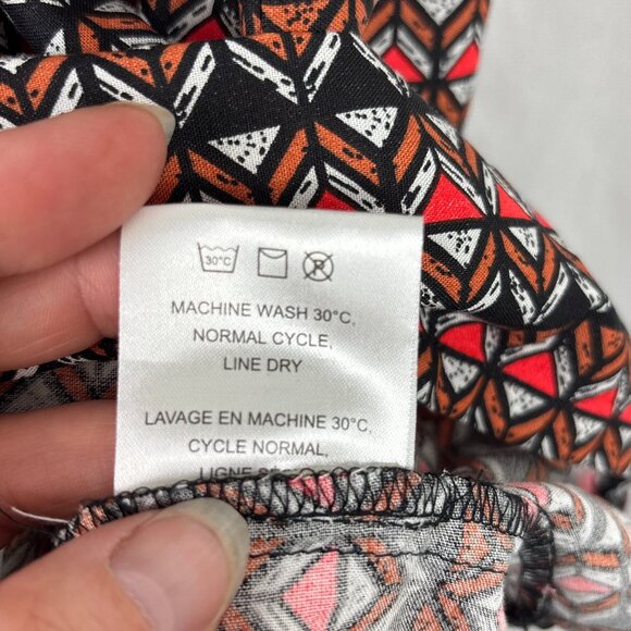 Anthropologie Neeru Kumar Farya Tiered Maxi Skirt Women's XS Geometric - Picture 11 of 16